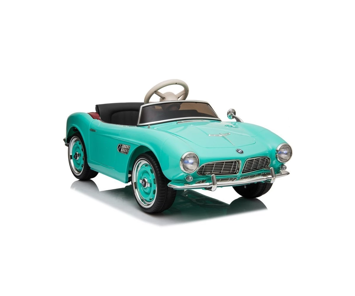 zielone-bmw-retro-dla-dzieci