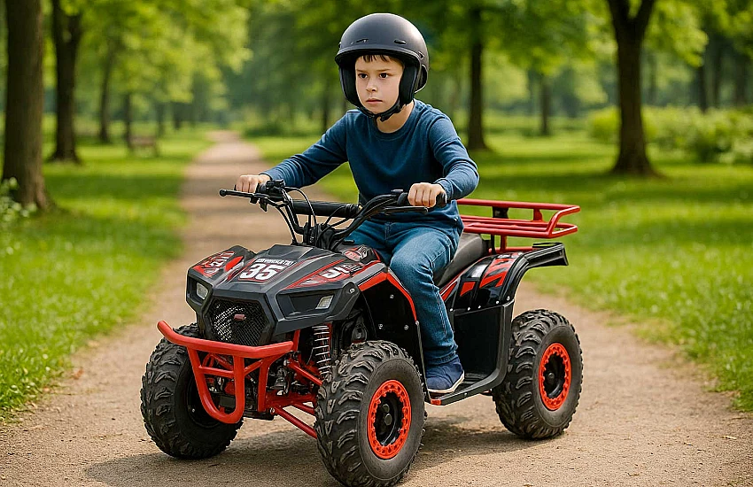 Quad Sirius 49cc - kompletny test rodzinnego pojazdu