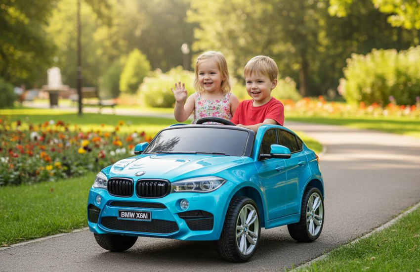 Autko SUV dla dwojga dzieci