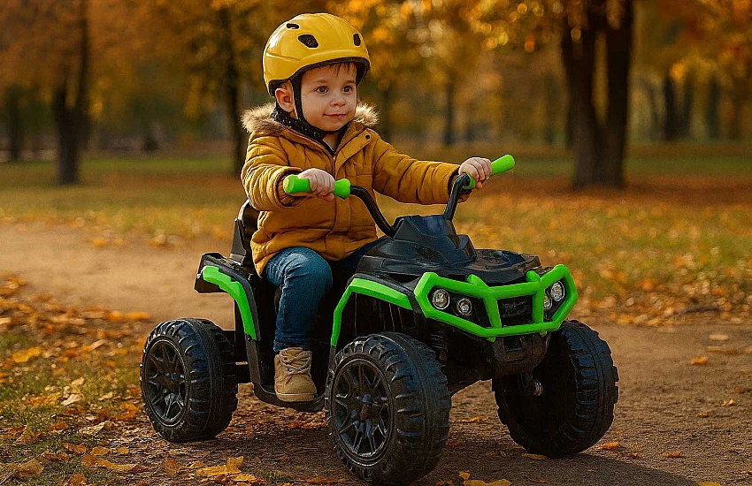 Quad dla Dziecka Jesienią - Test Bezpieczeństwa
