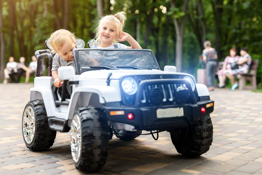 Samochodziki elektryczne dla dzieci