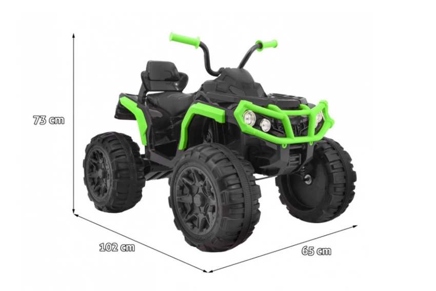 Quad ATV 2x45W - wymiary