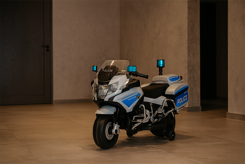 Czy motorek na akumulator nadaje się do wnętrza