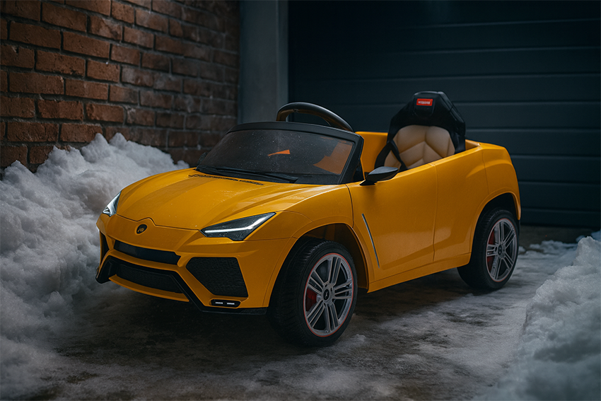 Gdzie przechowywać samochodzik na akumulator zimą