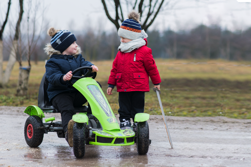 Sezonowość użytkowania gokarta
