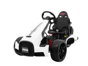 GOKART NA AKUMULATOR BOLID XR-1 REGULOWANA KIEROWNICA + PROFILOWANE SIEDZENIE