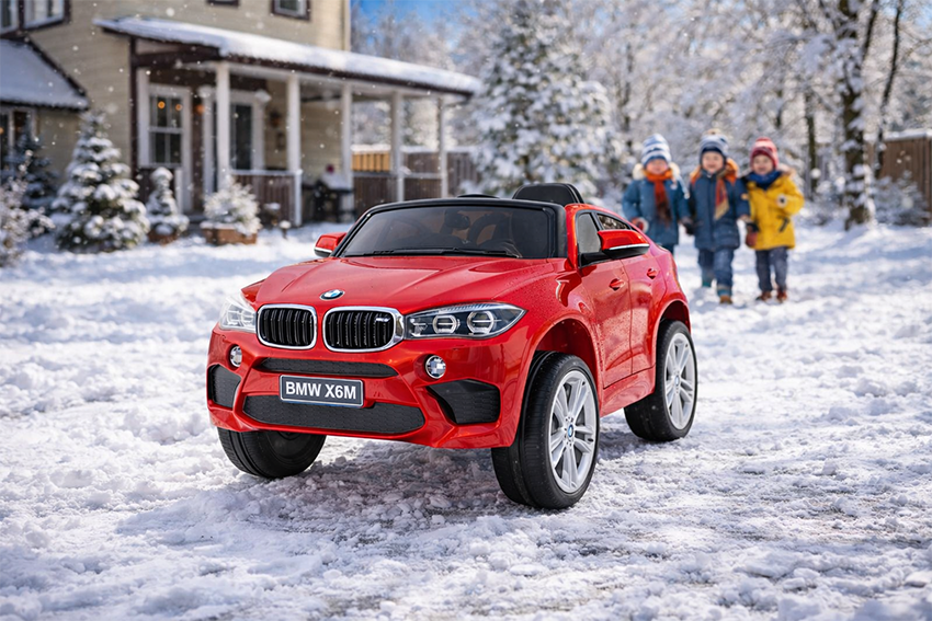 Autko na akumulator - zimowa radość na czterech kółkach