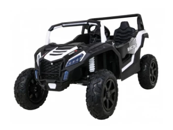 BUGGY ATV STRONG RACING DLA 2 DZIECI BIAŁY + SILNIK BEZSZCZOTKOWY