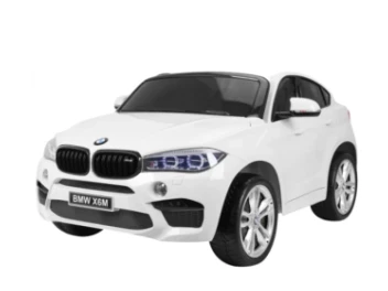 BMW X6M XXL DLA 2 DZIECI BIAŁY